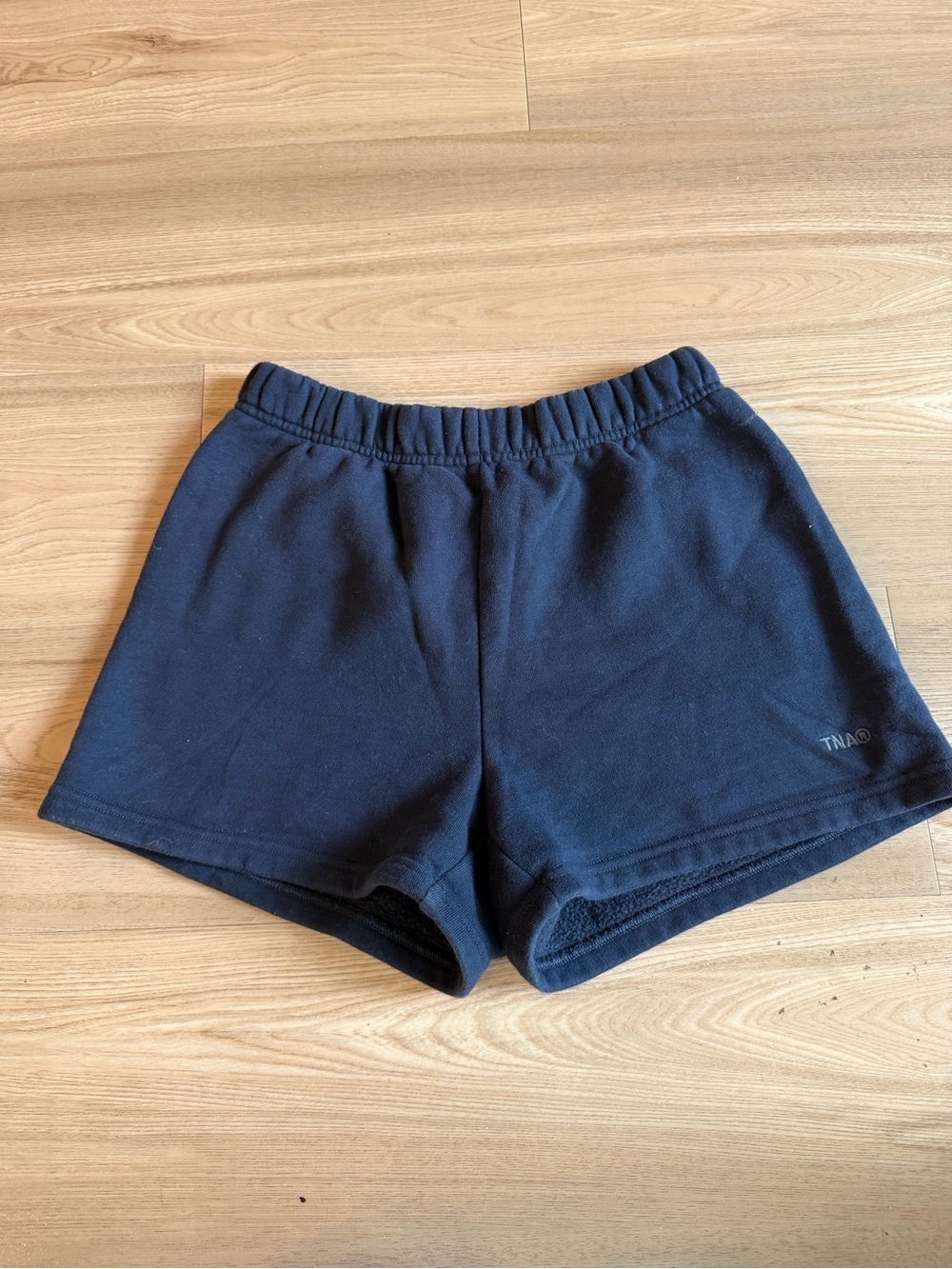 Aritzia TNA Navy Blue Athletic Shorts